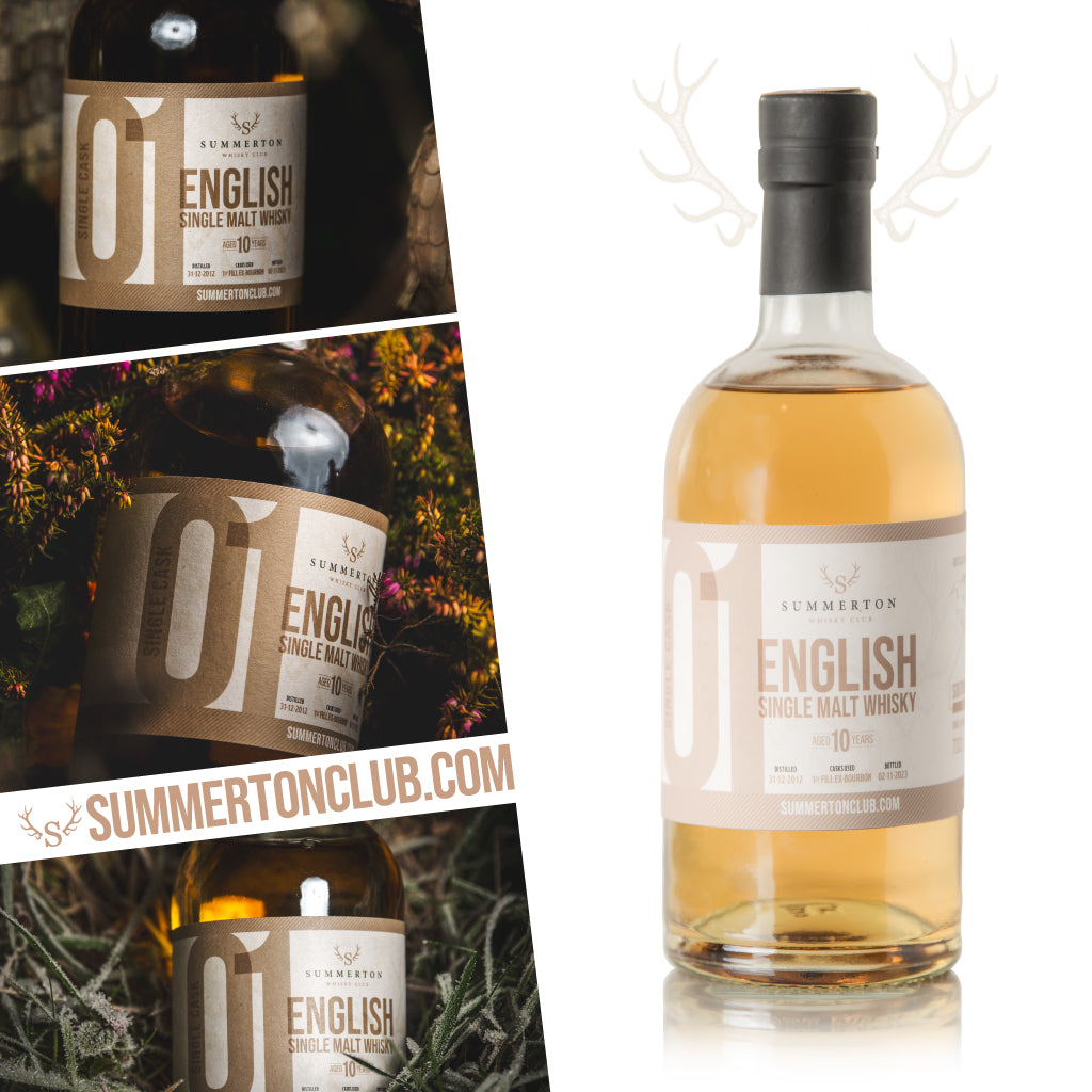 Single Cask 01: 10 Year Old English Single Malt Whisky