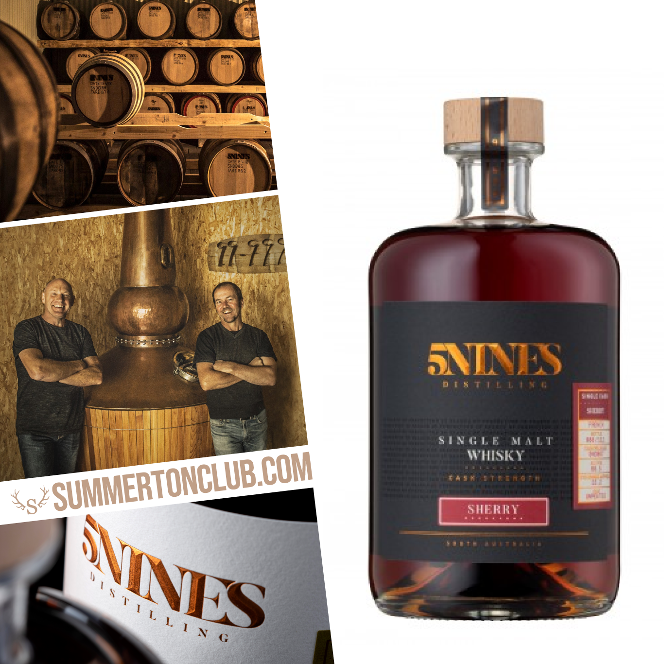5Nines Distilling Single Cask PX Sherry, Cask Strength