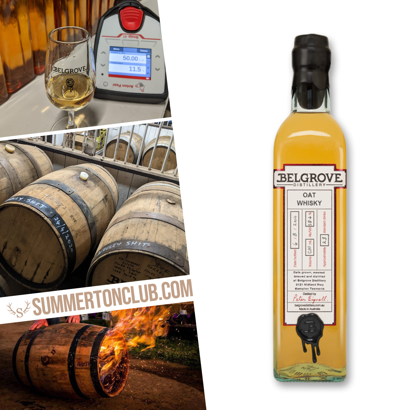 Belgrove Distillery Oat Whisky