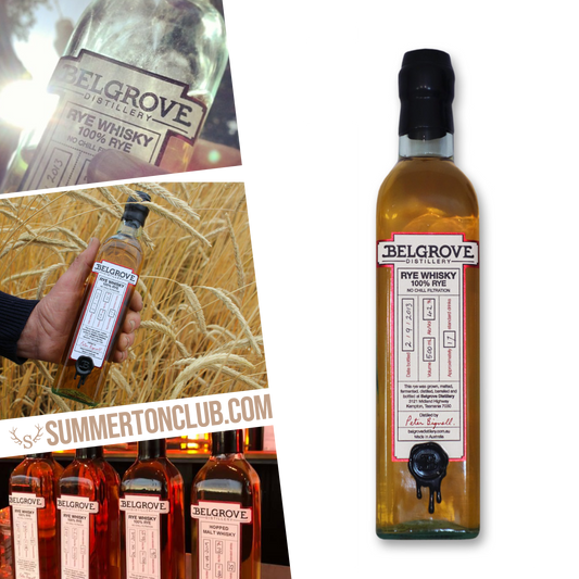 Belgrove Distillery Rye Whisky