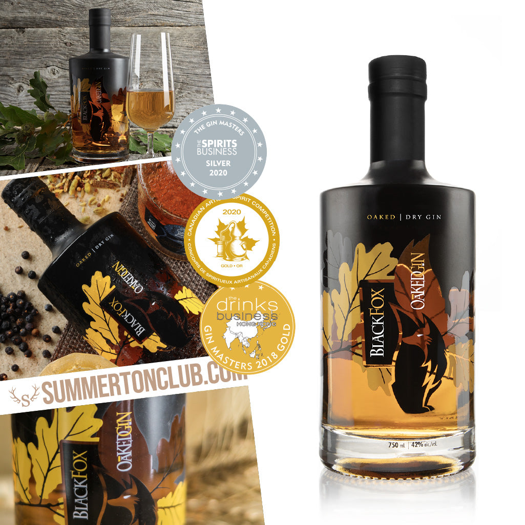 Black Fox Distillery Oaked Gin (70cl)