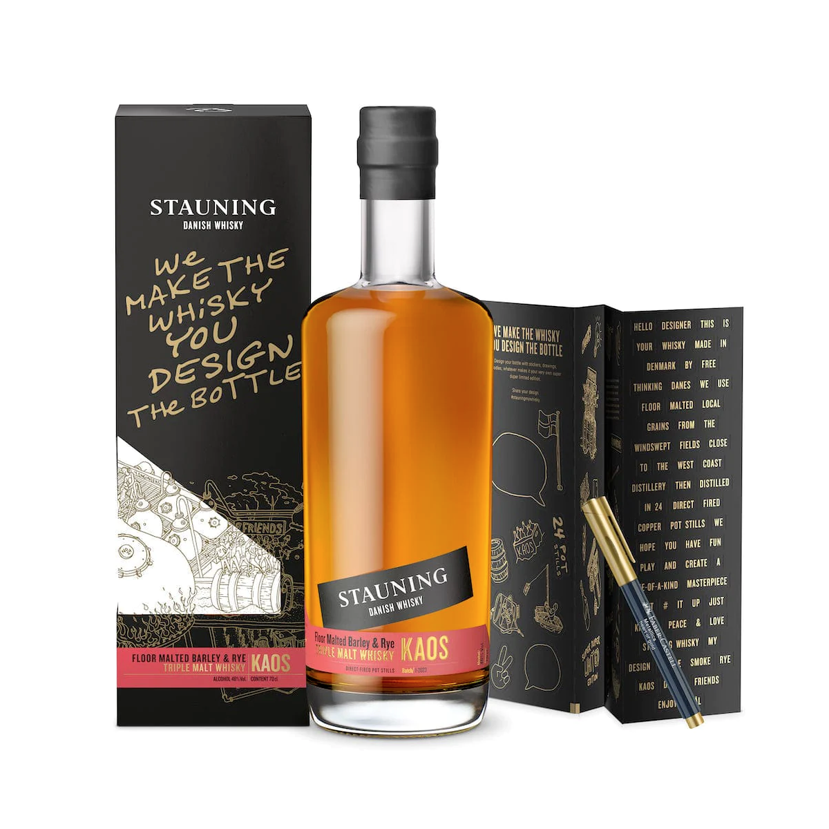 Stauning KAOS Triple Malt Whisky