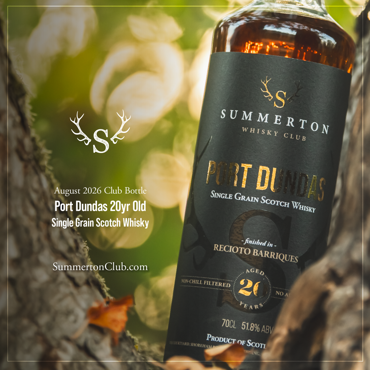 Port Dundas 20 Year Old Single Grain Scotch Whisky