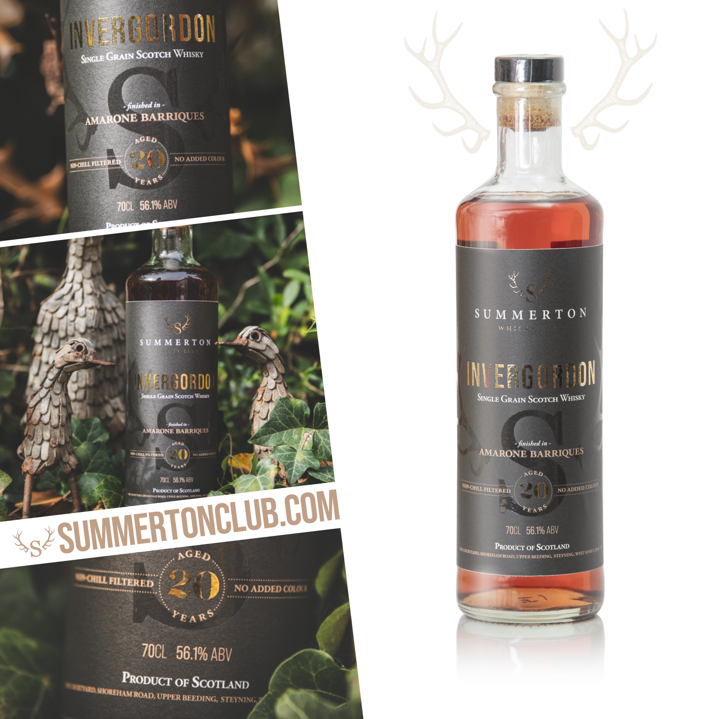 Invergordon 20 Year Old Single Grain Scotch Whisky