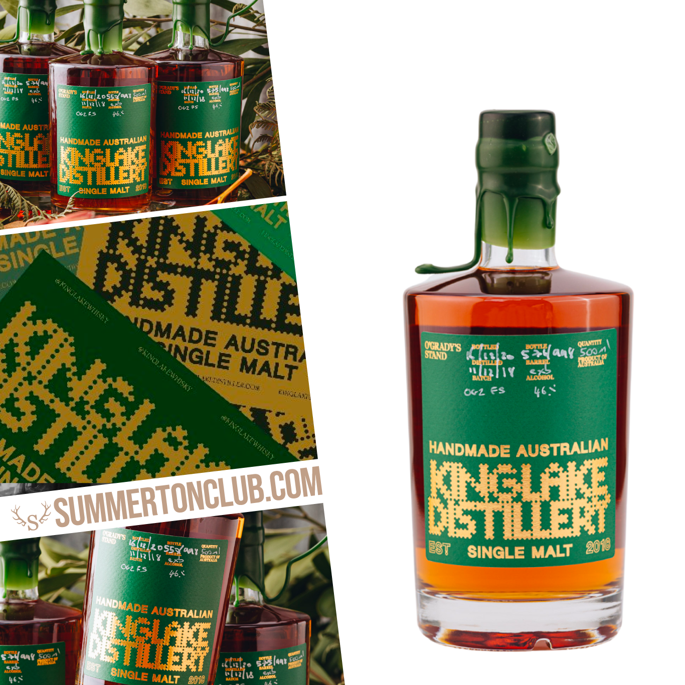 Kinglake Distillery O’Grady’s Stand Single Malt Spirit
