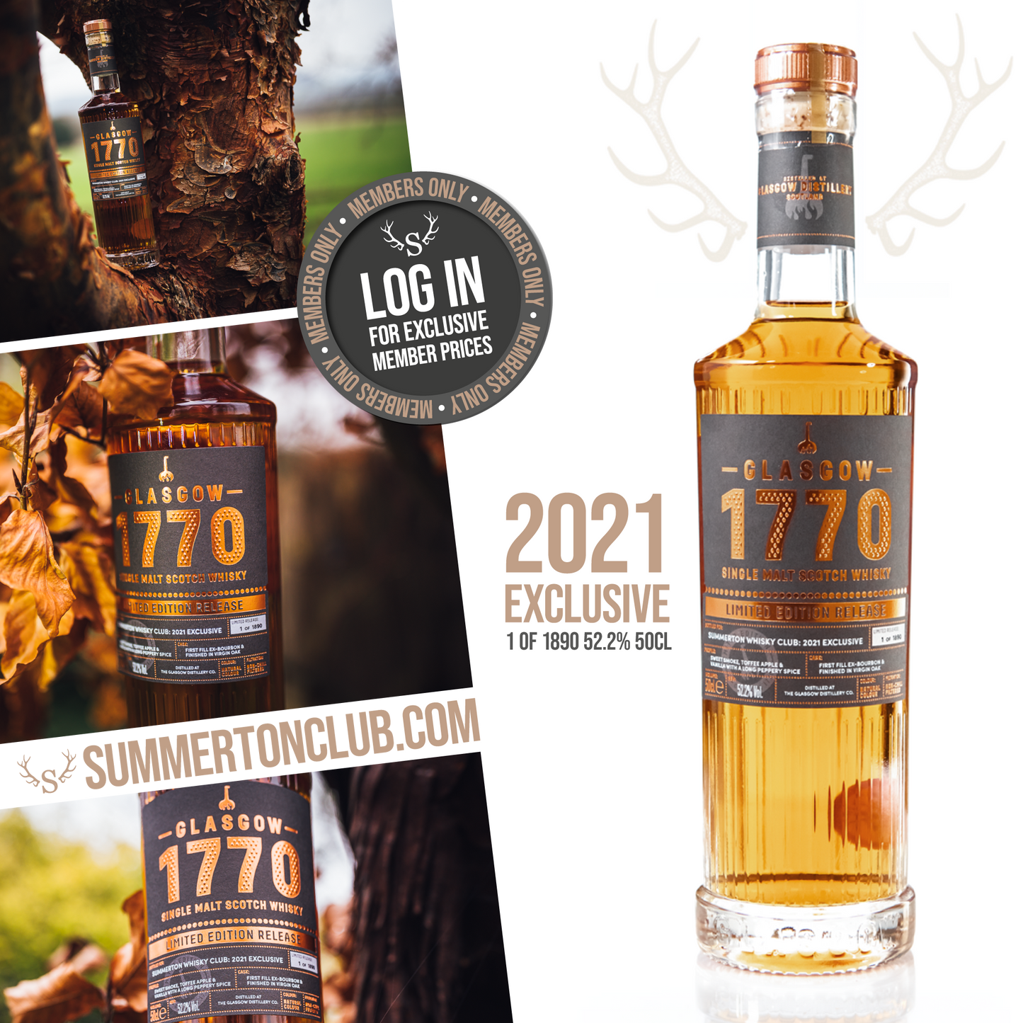 Glasgow 1770 Limited Edition Club Bottle (2021 Exclusive)