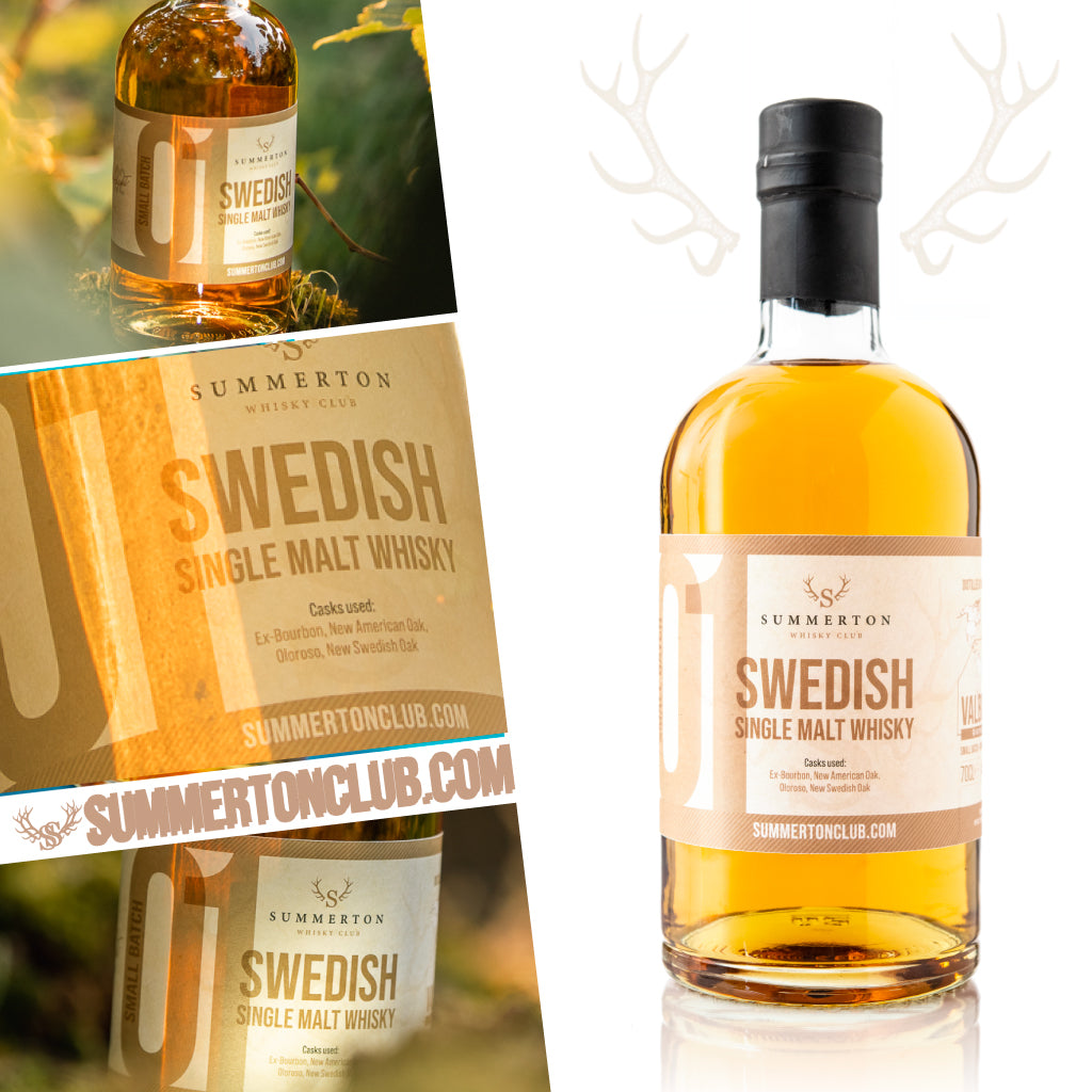 Summerton Whisky Club Small Batch 01 - Swedish Single Malt Whisky